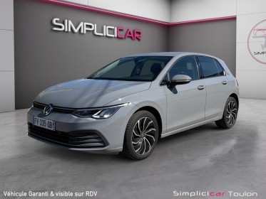 Volkswagen golf 2.0 tdi scr 115cv bvm6 life 1st - suivi entretien - caméra de recul - garantie occasion simplicicar toulon...