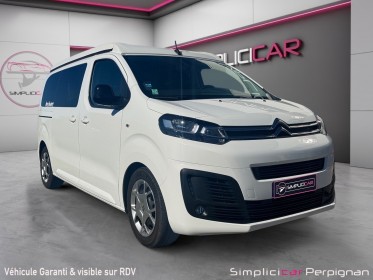 Citroen jumpy fourgon spacetourer m bluehdi 120 ss bvm6 club aménagé lit 4 personnes 1er main garantie 12 mois occasion...