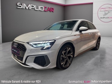 Audi a3 sportback 40 204ch tfsi e s tronic 6 s line garantie 12 mois occasion montpellier (34) simplicicar simplicibike france