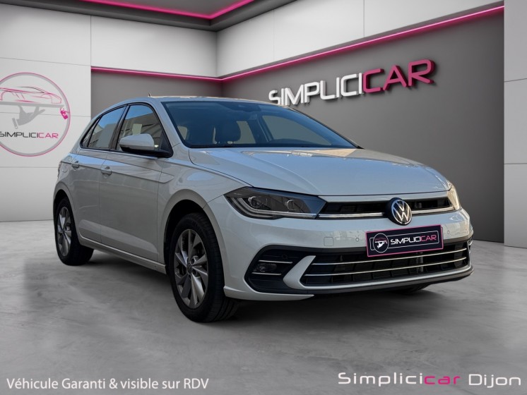 Volkswagen polo 1.0 tsi 110 ss dsg7 style caméra de recul sièges chauffants garantie jusqu'en 2029 occasion simplicicar...