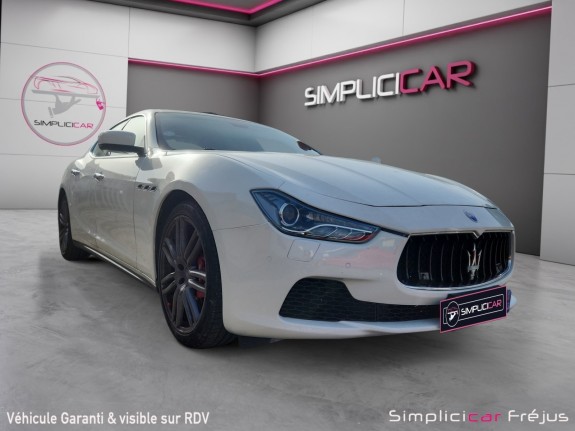 Maserati ghibli 3.0 v6 410 s q4 a   toit ouvrant elec  caméra de recul  garantie 12 mois occasion simplicicar frejus ...