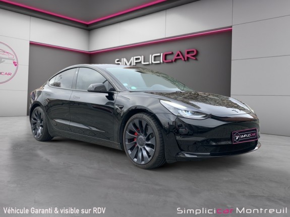 Tesla model 3 performance awd batterie neuve soh 100 garantie 12 mois occasion montreuil (porte de vincennes)(75) simplicicar...