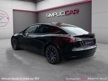 Tesla model 3 performance awd batterie neuve soh 100 garantie 12 mois occasion montreuil (porte de vincennes)(75) simplicicar...