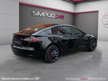 Tesla model 3 performance awd batterie neuve soh 100 garantie 12 mois occasion montreuil (porte de vincennes)(75) simplicicar...