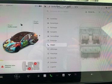 Tesla model 3 performance awd batterie neuve soh 100 garantie 12 mois occasion montreuil (porte de vincennes)(75) simplicicar...