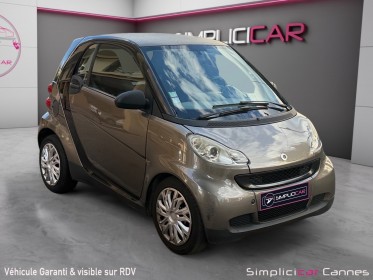 Smart fortwo coupe smart  1.0 61ch mhd pure embrayage neuf occasion cannes (06) simplicicar simplicibike france