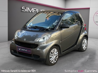 Smart fortwo coupe smart  1.0 61ch mhd pure embrayage neuf occasion cannes (06) simplicicar simplicibike france