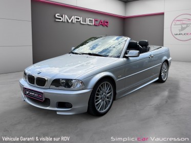 Bmw serie 3 cab e46 330 ci steptronic pack m/ carnet entretien bmw  vidange boite faite occasion simplicicar vaucresson...