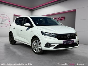 Dacia sandero tce 90 confort - garantie 12 mois occasion simplicicar nimes - rb auto simplicicar simplicibike france