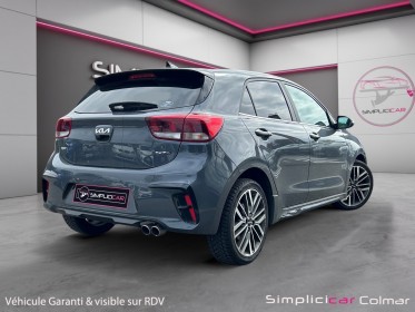 Kia rio gt line iv 1.0 t-gdi 120cv turbo hybrid dct7 gt-line carplay caméra garantie 12 mois occasion simplicicar colmar...