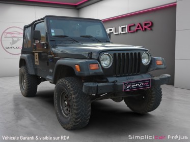 Jeep jeep wrangler 2.5i sport attelage garantie 12 mois occasion simplicicar frejus  simplicicar simplicibike france