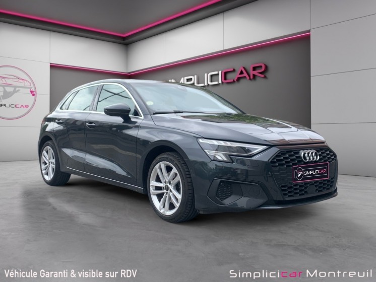Audi a3 sportback 30 tdi 116 s tronic 7 business camera de recul  automatique garantie 12 mois occasion montreuil (porte de...