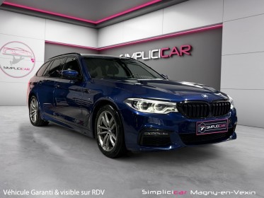 Bmw serie 5 touring g31 520d 190 ch bva8 m sport attelage electrique suspension pilotée arrière carplay phares matrix...