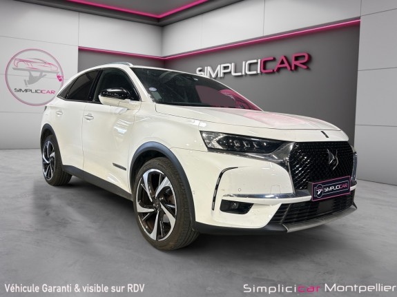 Ds ds7 crossback grand chic rivoli 225ch 1.6 moteur a chaine eat8 toit ouvrant siege electriques garantie 12 mois occasion...