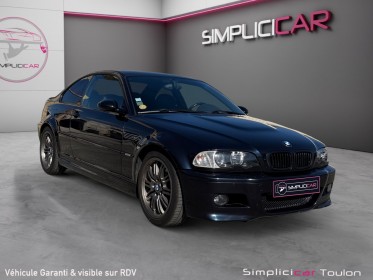 Bmw m3 coupe e46 3.2i 343cv - origine france - suivi entretien - garantie 12 mois occasion simplicicar toulon est simplicicar...