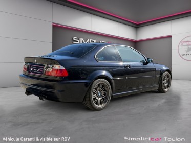 Bmw m3 coupe e46 3.2i 343cv - origine france - suivi entretien - garantie 12 mois occasion simplicicar toulon est simplicicar...