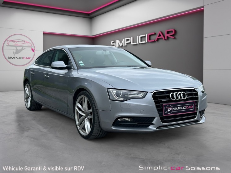 Audi a5 sportback v6 3.0 tdi 218 s tronic 7 quattro design luxe - suivi/sièges chauff/caméra ar - garantie 12 mois occasion...
