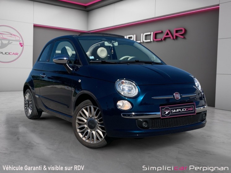 Fiat 500c 1.2 8v 69 ch club - climatisation - bluetooth - caméra de recul - garantie 12 mois europe occasion simplicicar...