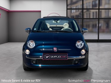 Fiat 500c 1.2 8v 69 ch club - climatisation - bluetooth - caméra de recul - garantie 12 mois europe occasion simplicicar...