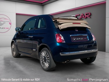 Fiat 500c 1.2 8v 69 ch club - climatisation - bluetooth - caméra de recul - garantie 12 mois europe occasion simplicicar...