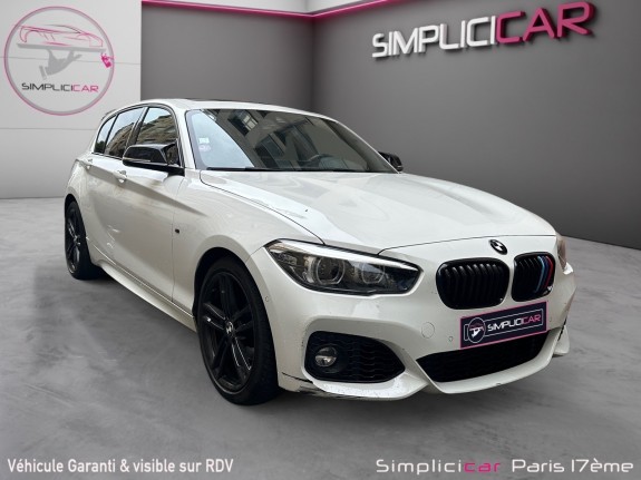Bmw serie 1 f20 lci2 118i 136 ch bva8 m sport ultimate  camera de recule  toit ouvrant  sellerie cuir  entretenue chez bmw...