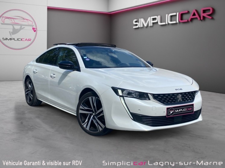 Peugeot 508 puretech 225 ch ss eat8 gt - toit ouvrant - siege cuir occasion simplicicar lagny  simplicicar simplicibike france