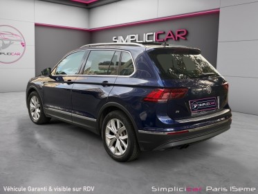 Volkswagen tiguan 2.0 tdi 150 dsg7 4motion r line toit ouvrant, carplay, caméra recul, garantie 12 mois occasion paris...