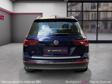 Volkswagen tiguan 2.0 tdi 150 dsg7 4motion r line toit ouvrant, carplay, caméra recul, garantie 12 mois occasion paris...