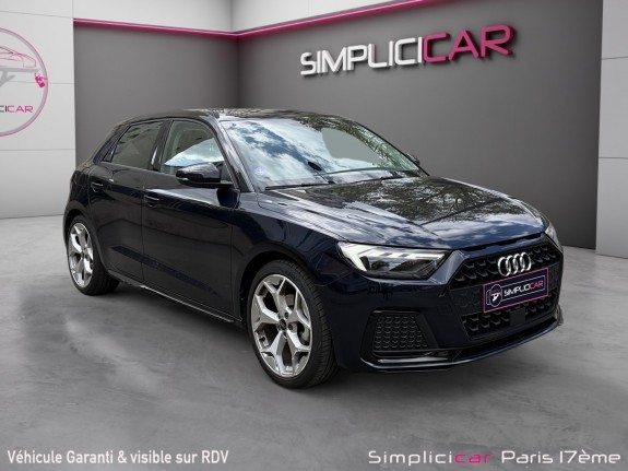Audi a1 sportback 35 tfsi 150 ch s tronic 7 design luxe occasion paris 17ème (75)(porte maillot) simplicicar simplicibike...