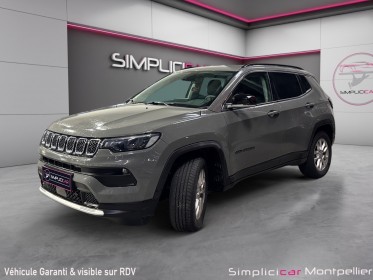 Jeep compass 1.3 phev t4 190ch 4xe eawd limited garantie 12 mois occasion montpellier (34) simplicicar simplicibike france