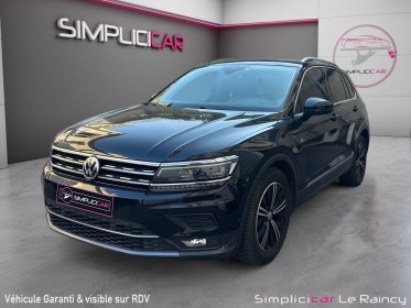 Volkswagen tiguan 1.5 tsi evo 150 dsg7 carat suivi a jour toit ouvrant carplay cuir garantie 12 mois occasion simplicicar le...