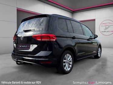Volkswagen touran 1.6 tdi 115 bmt 7 places confortline apple carplay garantie 12 mois occasion simplicicar limoges ...