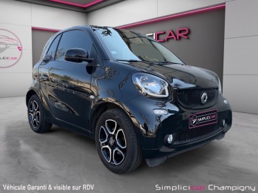 Smart fortwo coupe 1.0 71 ch ba6 prime - pack sport - caméra de recul - sièges chauffants en cuir - toit panoramique...
