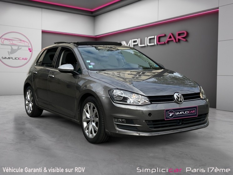 Volkswagen golf 1.2 tsi 105 bluemotion technology carat dsg7 occasion paris 17ème (75)(porte maillot) simplicicar...