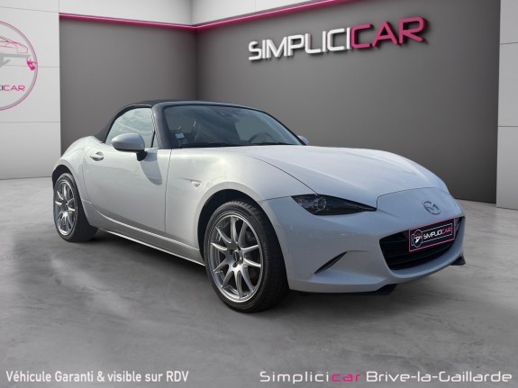 Mazda mx-5 skyactiv-g 1.5 i 16v 131 cv clim siege chauffant garantie 12 mois occasion simplicicar brive la gaillarde ...