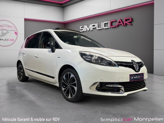 Renault scenic iii bose edition 110  ch 1.5dci fap eco2 edc toit ouvrant garantie 12 mois occasion montpellier (34)...