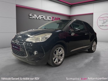 Citroen ds3 sport chic 1.6 thp 150 ch garantie 12 mois occasion montpellier (34) simplicicar simplicibike france
