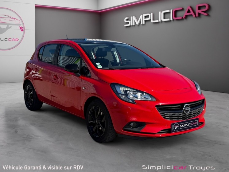 Opel corsa 1.4 90 ch black edition caméra de recul radar av/ar garantie 12 mois occasion barberey simplicicar simplicibike...