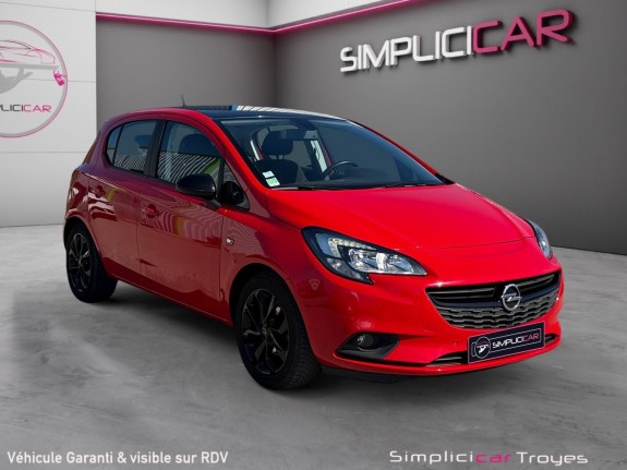 Opel corsa 1.4 90 ch black edition caméra de recul radar av/ar garantie 12 mois occasion barberey simplicicar simplicibike...