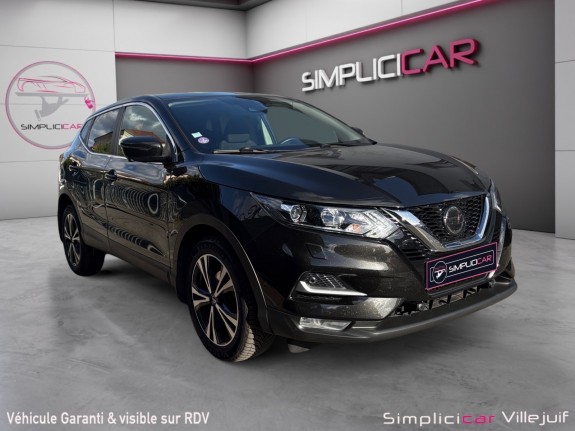 Nissan qashqai 2019 1.3 dig-t 160 dct n-connecta, garantie nissan 2028, caméra av/ar/360, pack propilot, apple carplay...