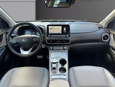 Hyundai kona electric 64 kwh 204 ch executive - soh 97,3% - cuir blanc - caméra - carplay - garantie 12 mois occasion...