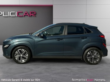 Hyundai kona electric 64 kwh 204 ch executive - soh 97,3% - cuir blanc - caméra - carplay - garantie 12 mois occasion...