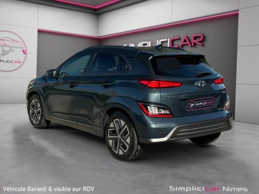 Hyundai kona electric 64 kwh 204 ch executive - soh 97,3% - cuir blanc - caméra - carplay - garantie 12 mois occasion...
