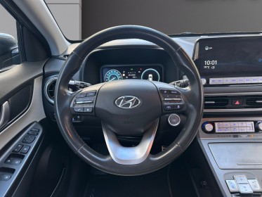 Hyundai kona electric 64 kwh 204 ch executive - soh 97,3% - cuir blanc - caméra - carplay - garantie 12 mois occasion...