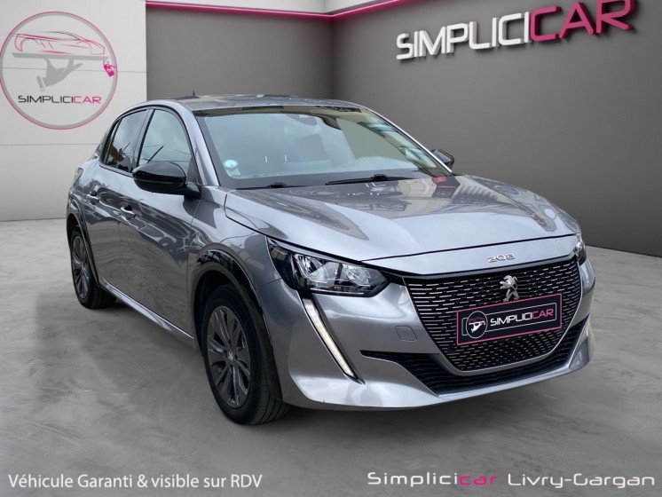 Peugeot 208 electrique 50 kwh 136ch allure pack occasion simplicicar livry gargan simplicicar simplicibike france