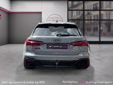 Audi rs6 avant v8 4.0 tfsi 600 tiptronic 8 quattro rs6 occasion simplicicar livry gargan simplicicar simplicibike france