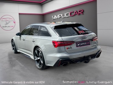 Audi rs6 avant v8 4.0 tfsi 600 tiptronic 8 quattro rs6 occasion simplicicar livry gargan simplicicar simplicibike france