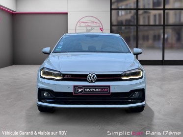 Volkswagen polo 6 gti 2.0 tsi 200 ss dsg6 carplay garantie 12 mois occasion paris 17ème (75)(porte maillot) simplicicar...