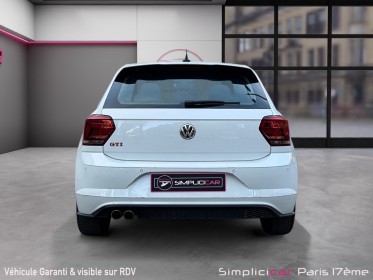 Volkswagen polo 6 gti 2.0 tsi 200 ss dsg6 carplay garantie 12 mois occasion paris 17ème (75)(porte maillot) simplicicar...