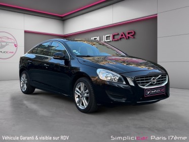 Volvo s60 d3 163 ch momentum geartronic a sièges cuirs - radar de recul - limiteur de vitesse occasion paris 17ème...